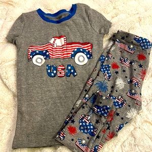 Tommy Bahama Boys 4T USA Pajamas